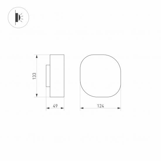 LGD-SWAMP-WALL-7W Warm3000