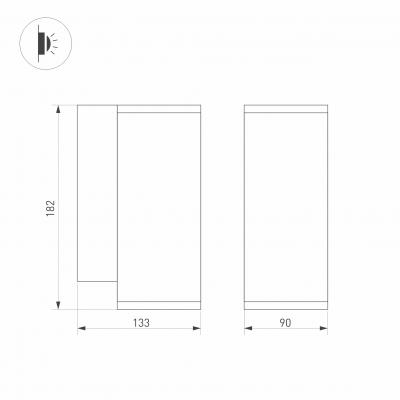 LGD-FORMA-WALL-R90-12W Warm3000