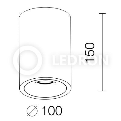MJ1027GW White150mm