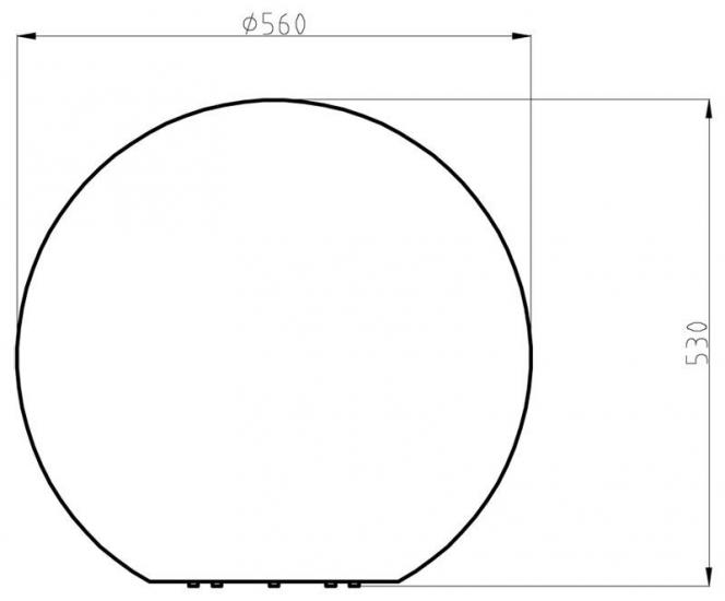 Ball light Granit 59