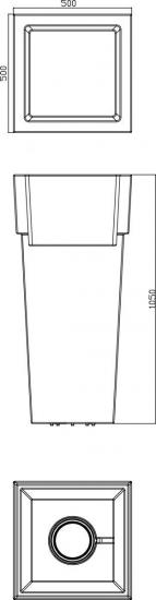 Flowerpot Square II